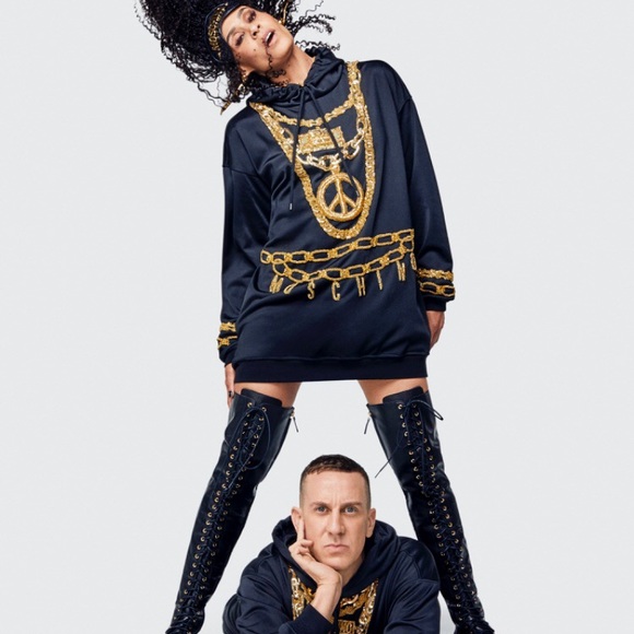 moschino h&m dress